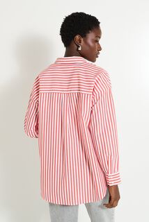 Chemise à rayures femme