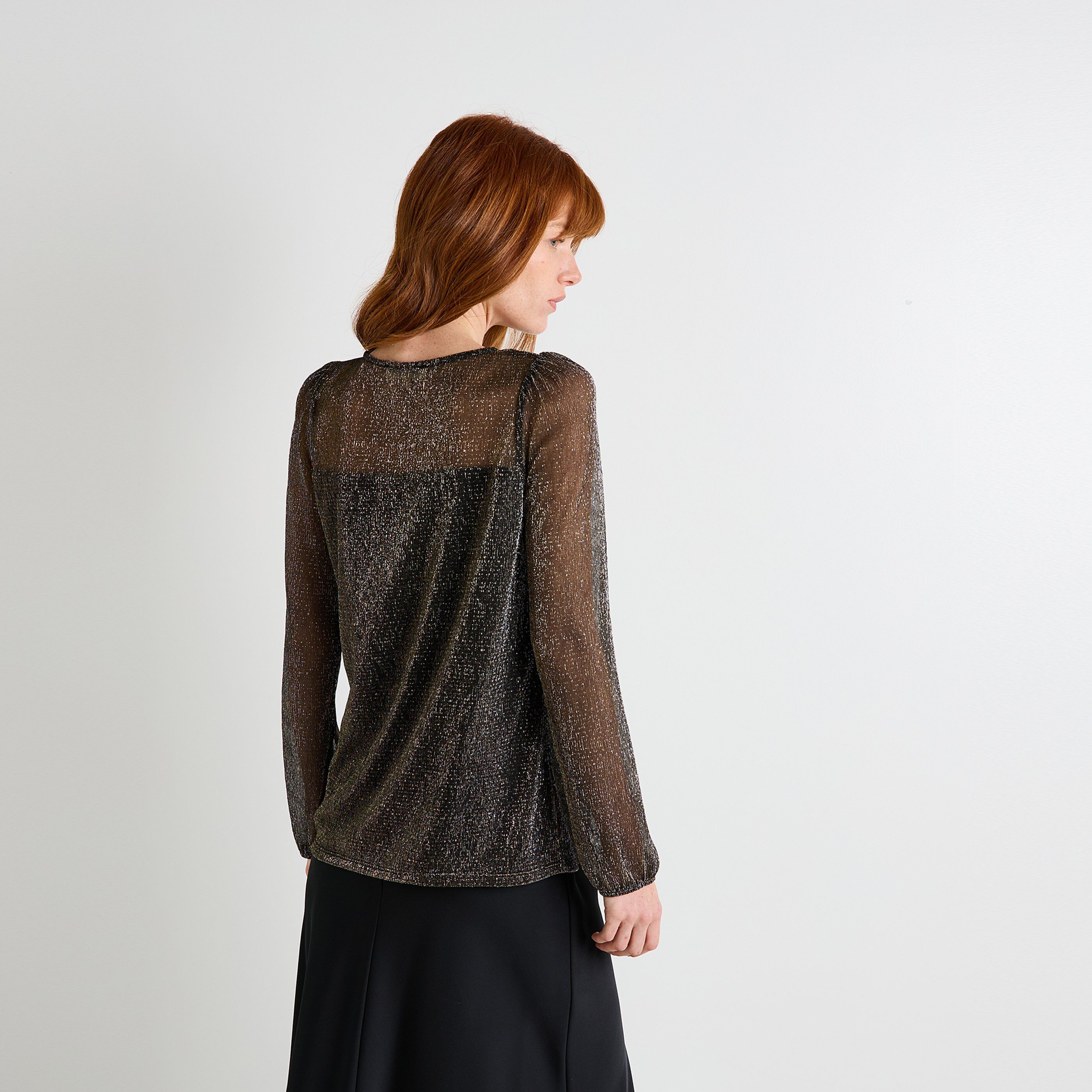 T-shirt col rond femme