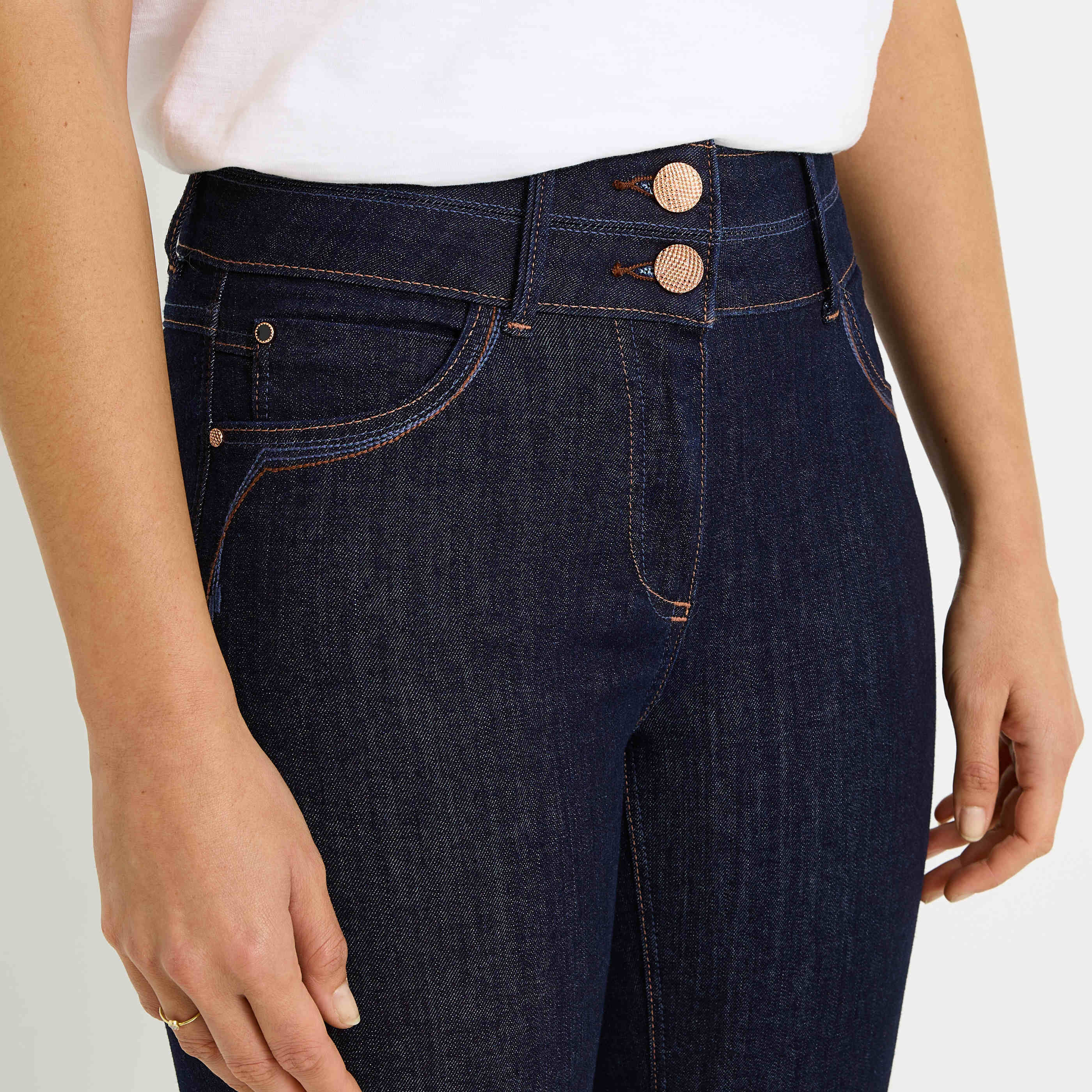 Jean droit ROME D02 femme