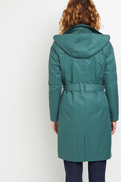 Trench long femme
