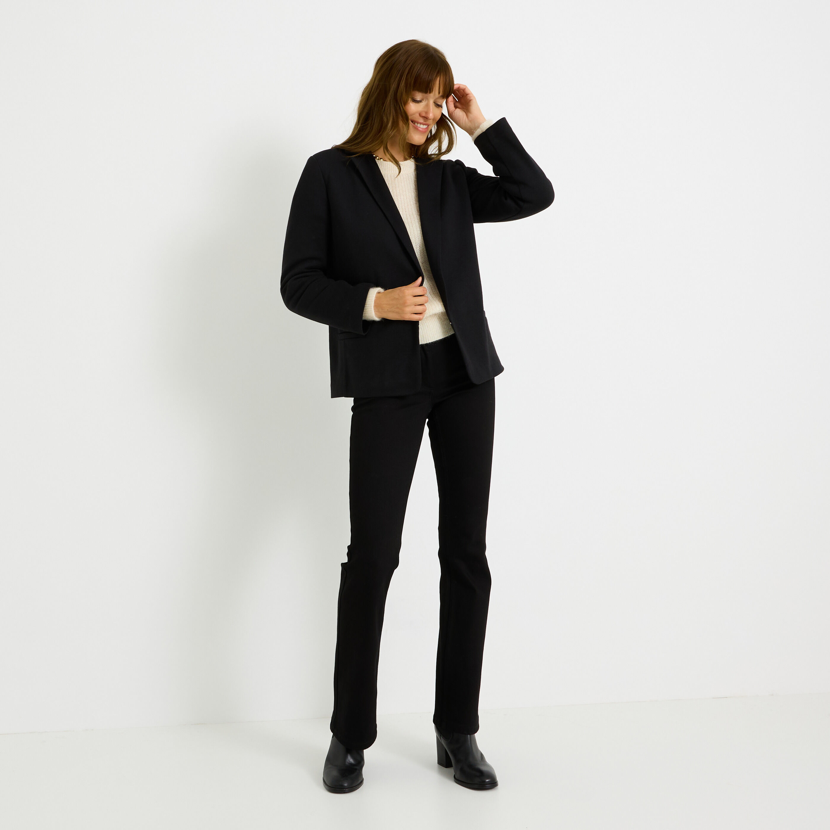 Blazer en maille femme