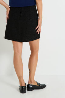 Jupe courte tweed 