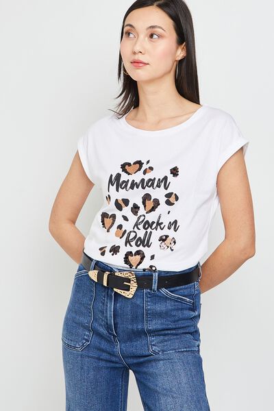 Tshirt imprimé femme