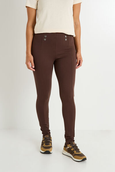 Legging milano taille élastiquée femme