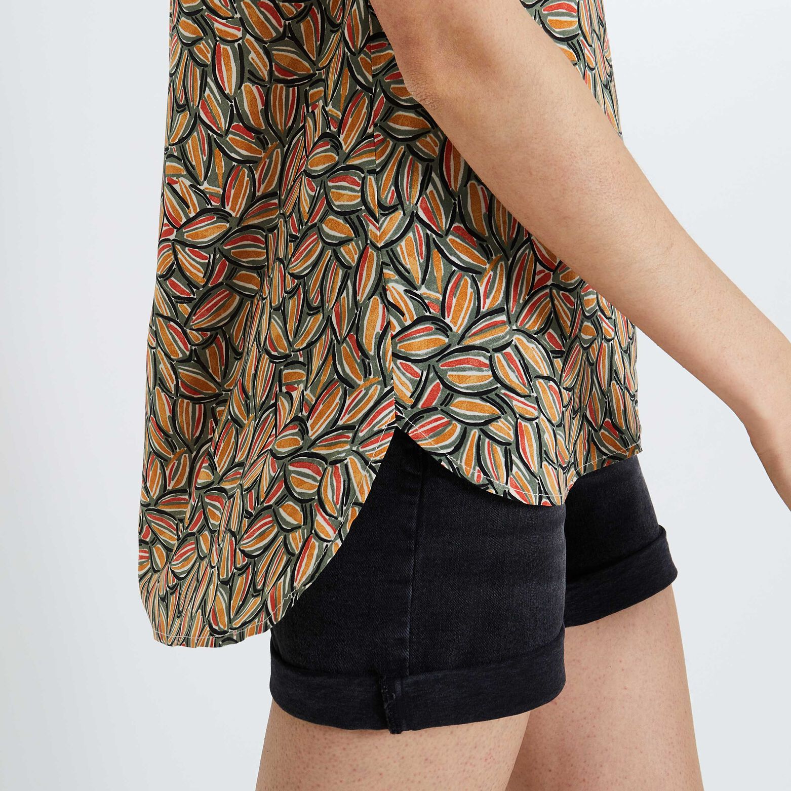 Blouse imprimée femme