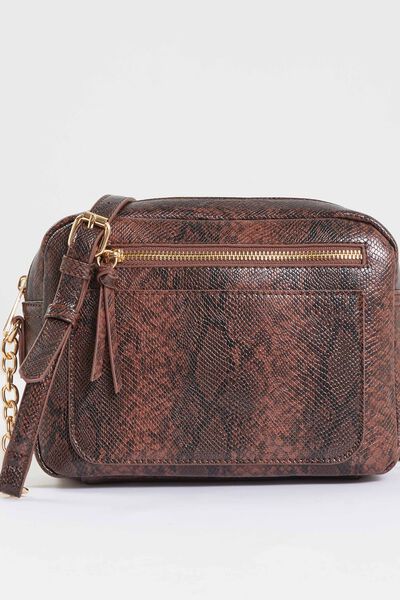 Sac motif python femme