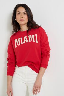 Sweat col rond femme