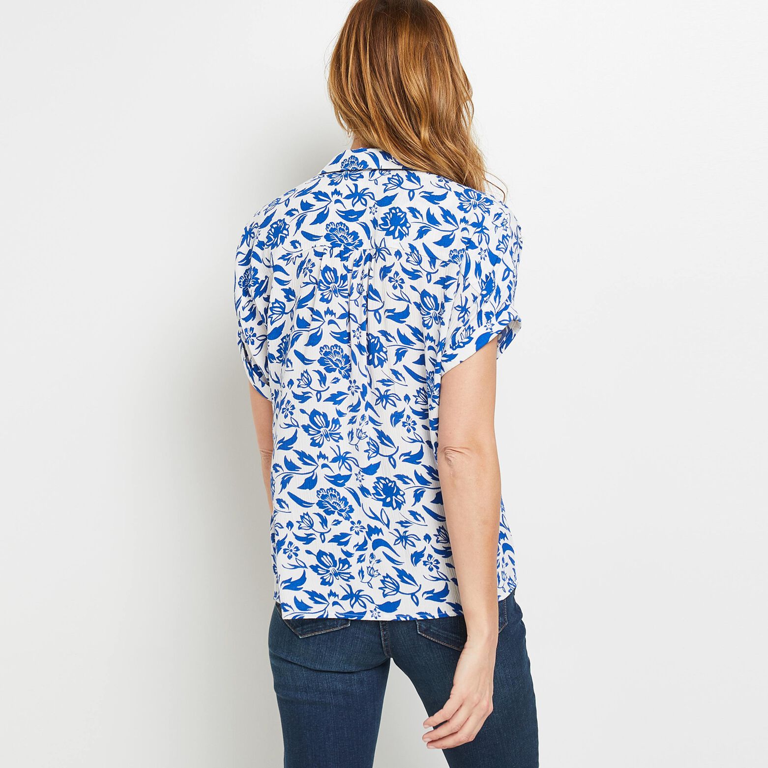 Chemise manches courtes femme