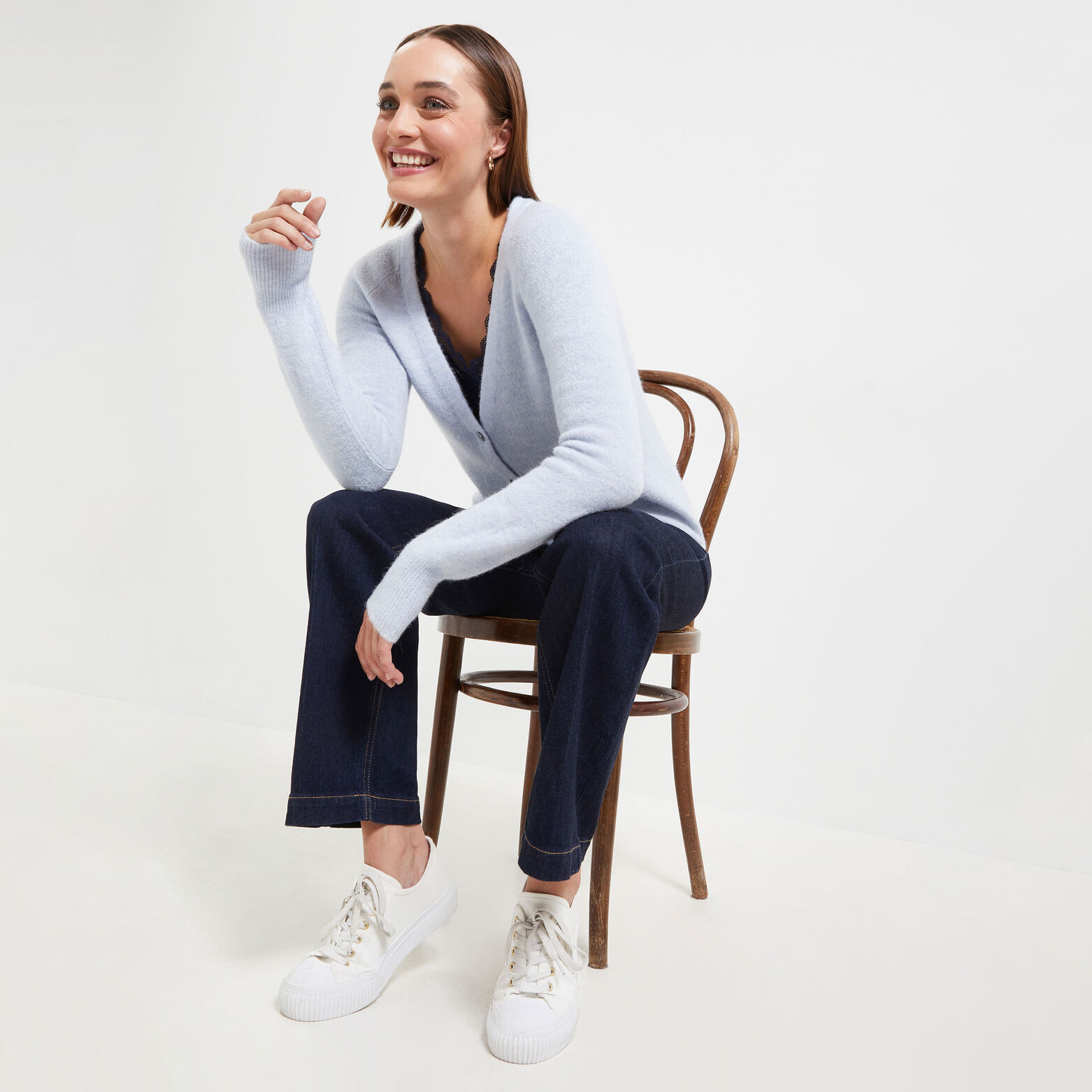 Gilet basic femme
