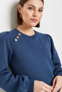 Robe manches bouffantes femme