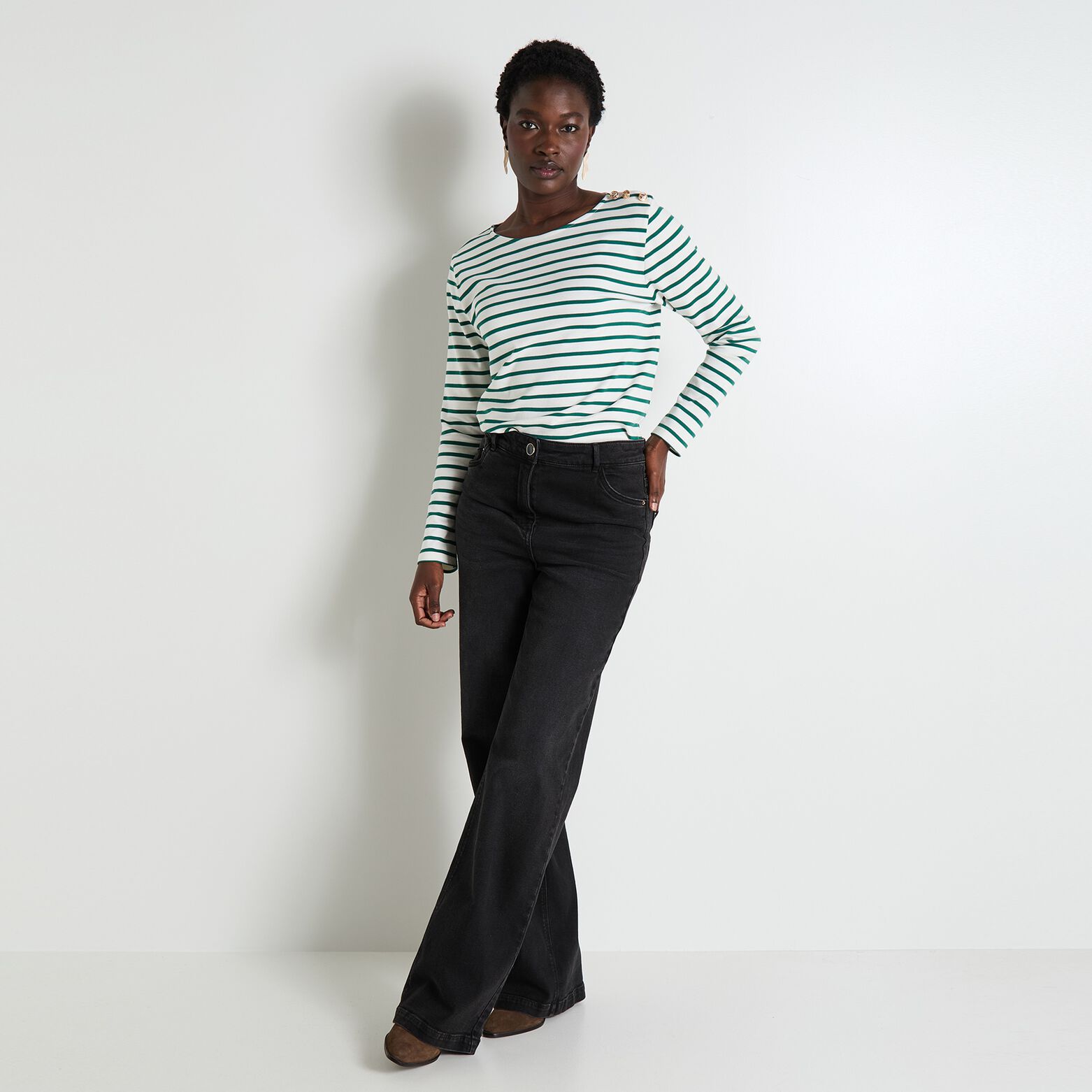 T-shirt marinière femme