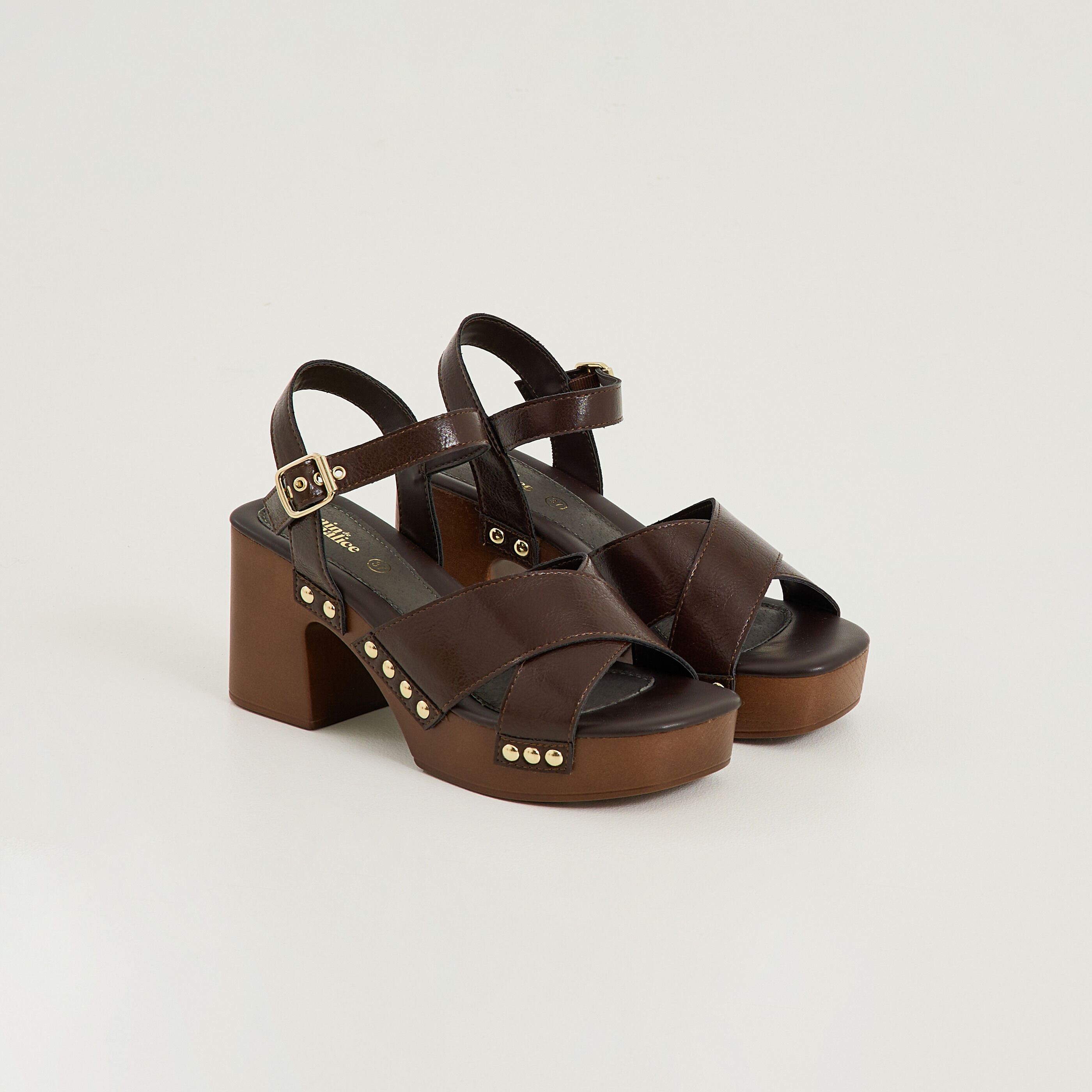 Sandales style sabot femme