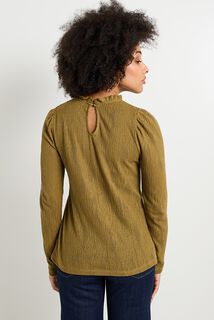 T-shirt col montant femme
