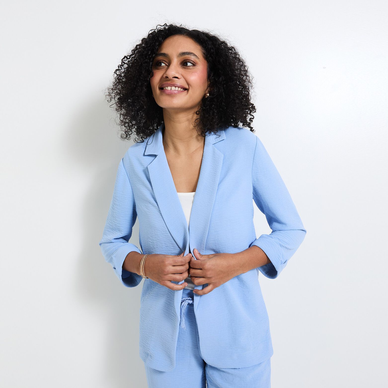 Veste blazer fluide femme
