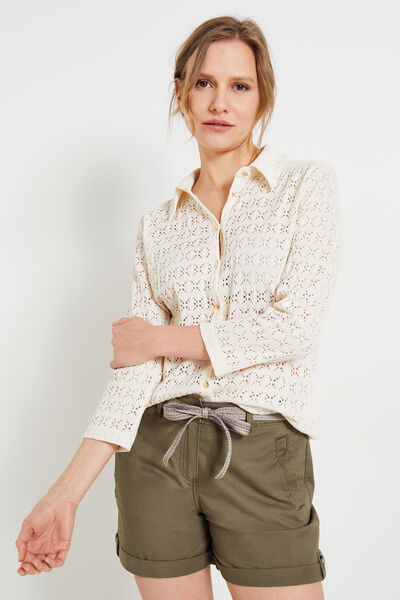 Chemisier maille femme