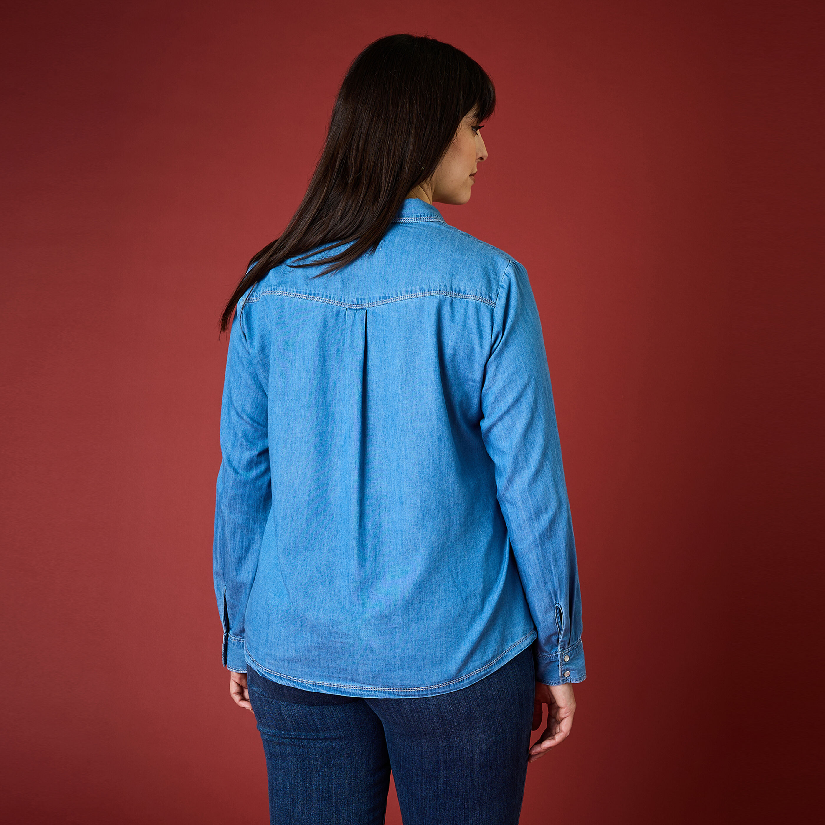 Chemise en jean femme