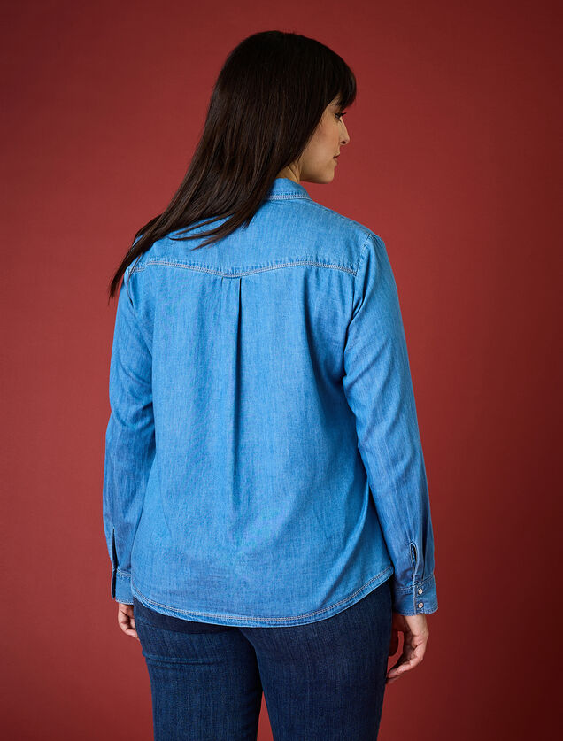 Chemise en jean femme