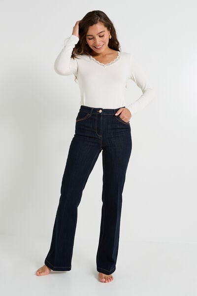 Jean flare WOODSTOCK F02 femme