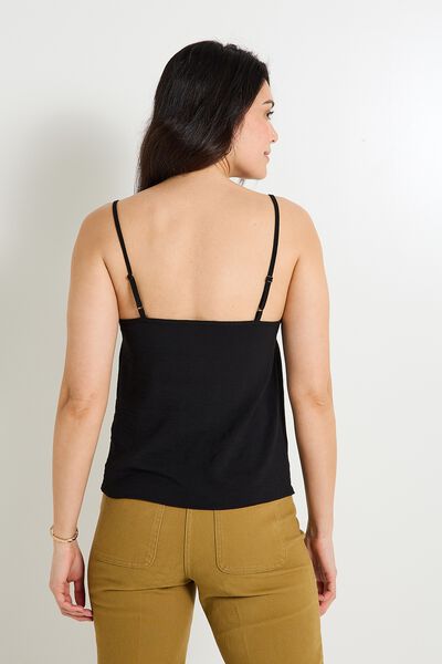 Débardeur col V femme