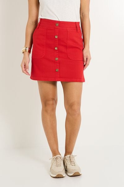 Jupe en denim femme
