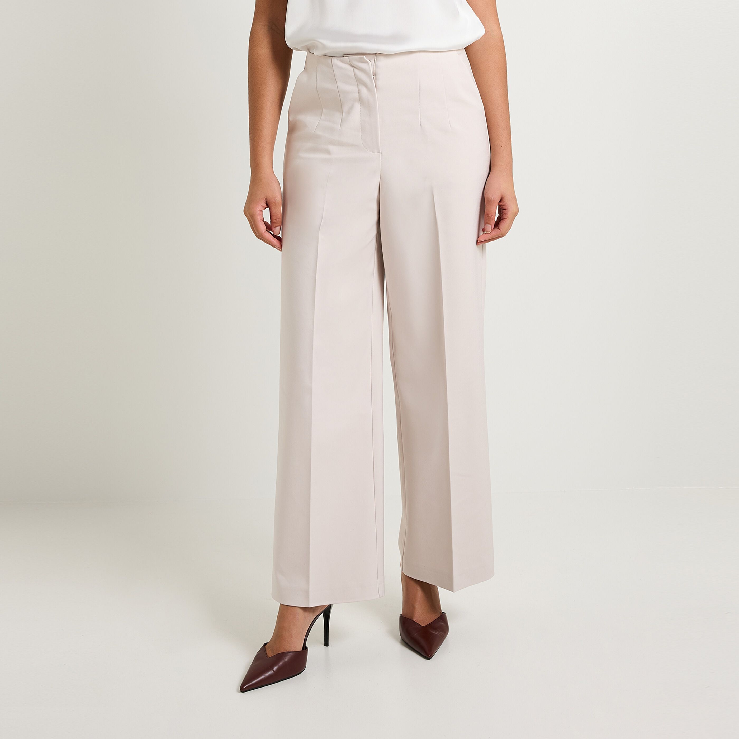 Pantalon large femme