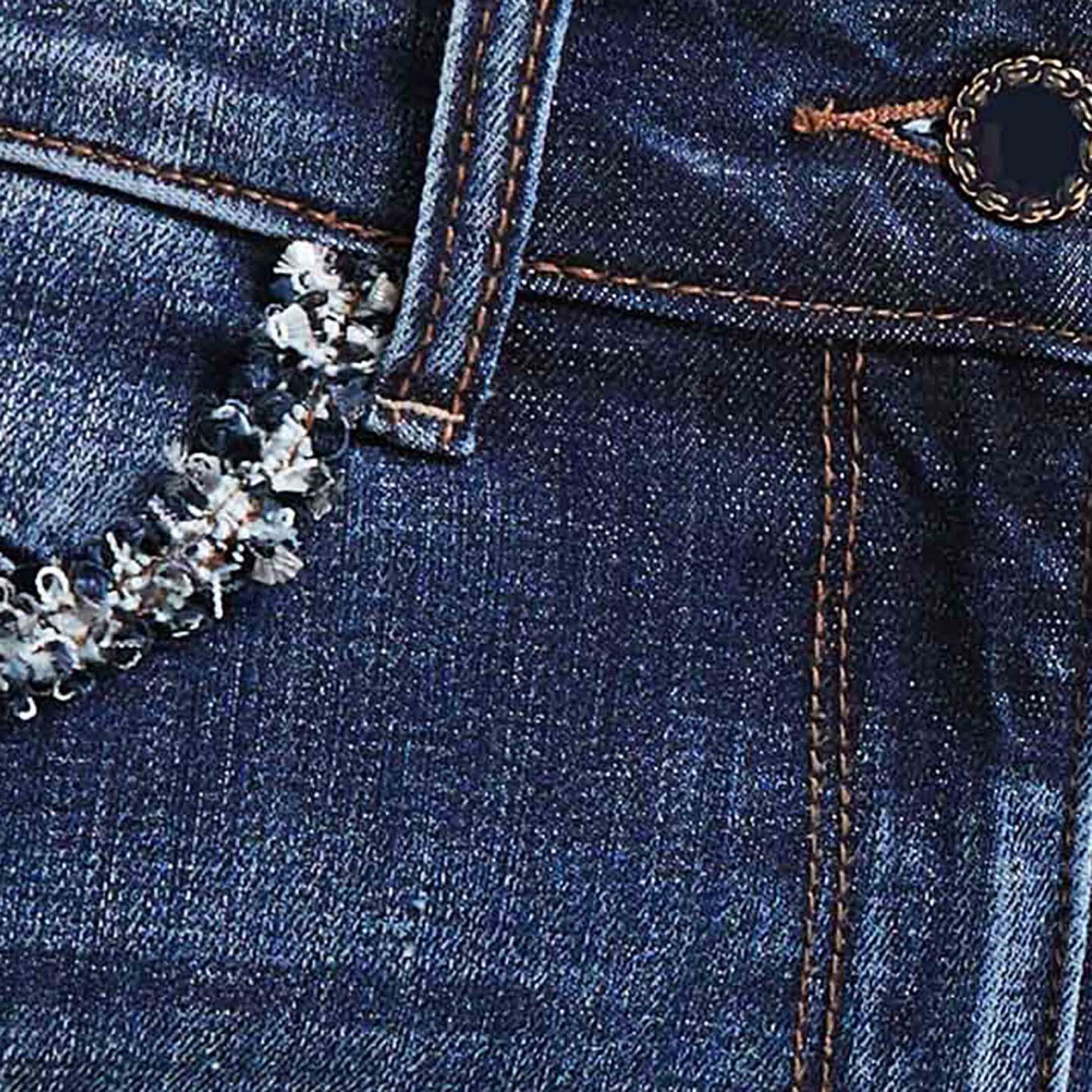 Jeans slim raccourci