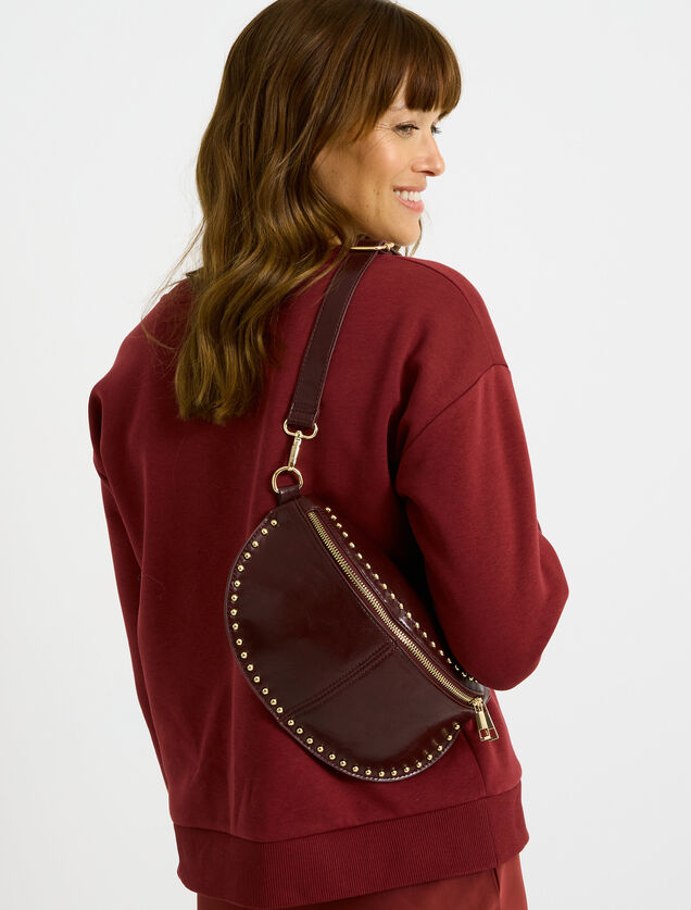 Sac banane clout&eacute; femme