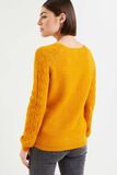 Pull maille ajourée femme