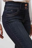Jean raccourci taille haute HANOI femme