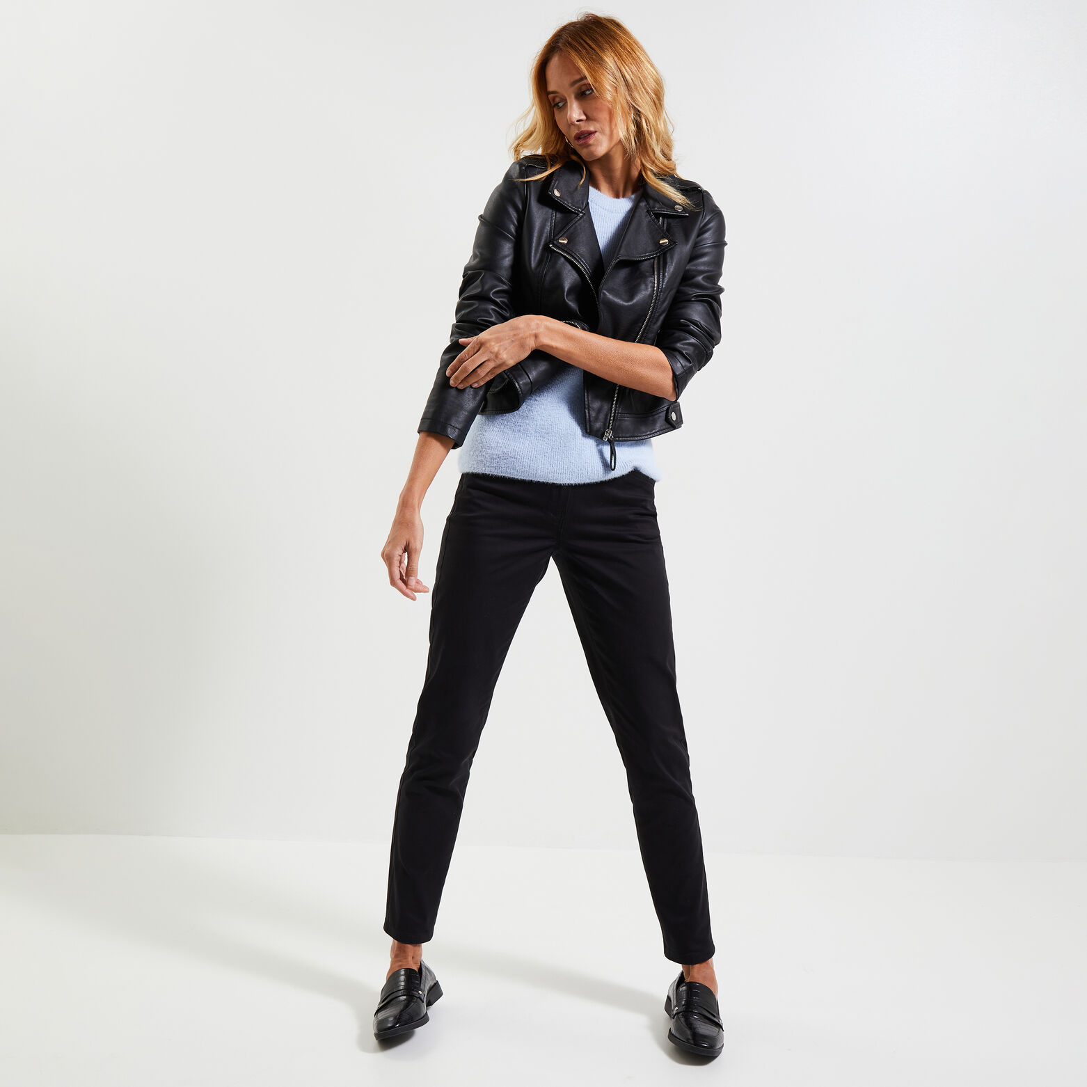 Pantalon chino femme