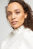 Robe pull volants femme 