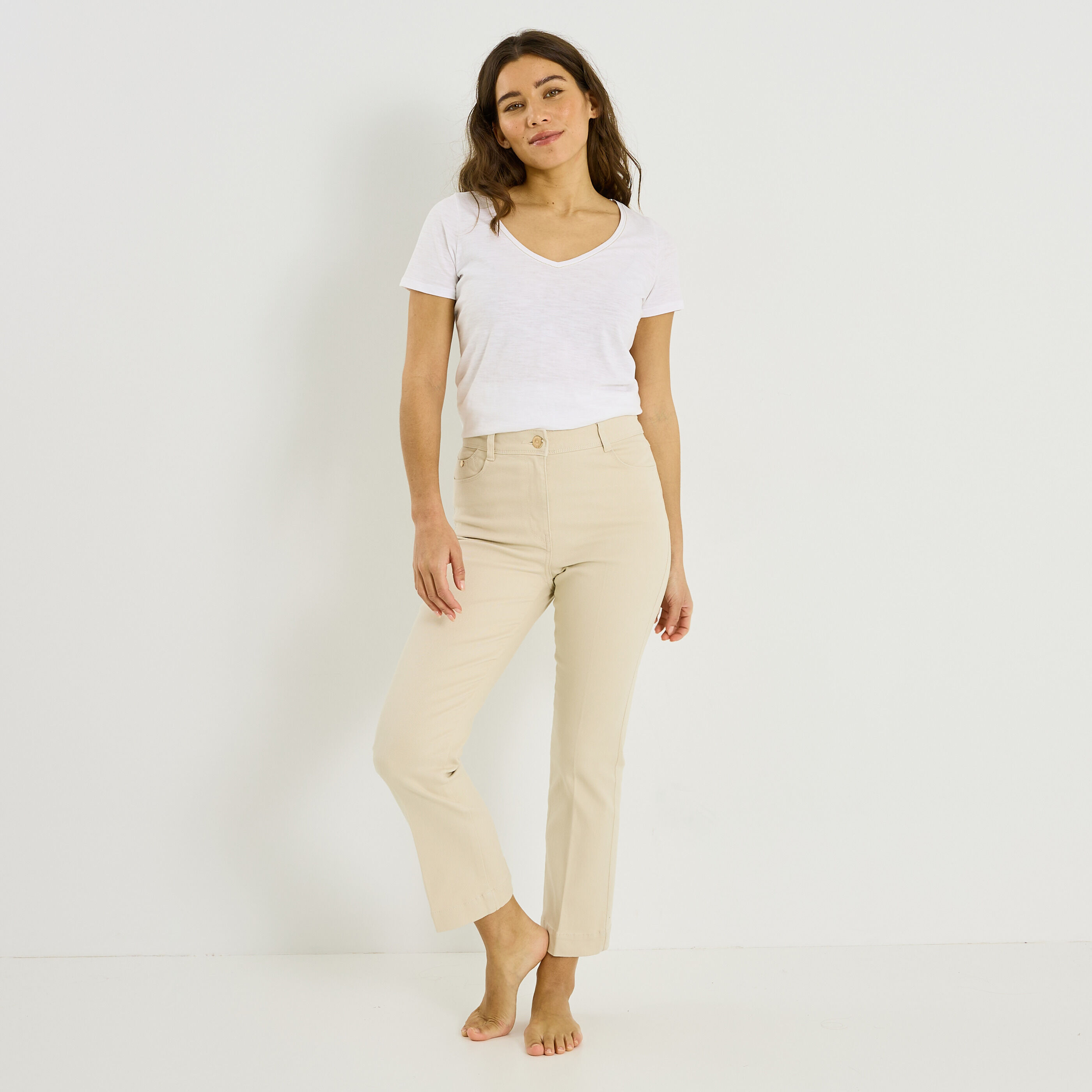 Jean bootcut raccourci TROPEZ RB02 femme