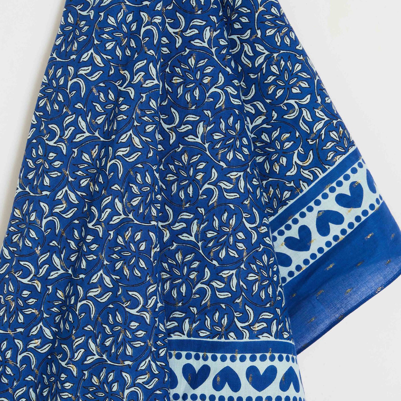 Foulard carré imprimé femme