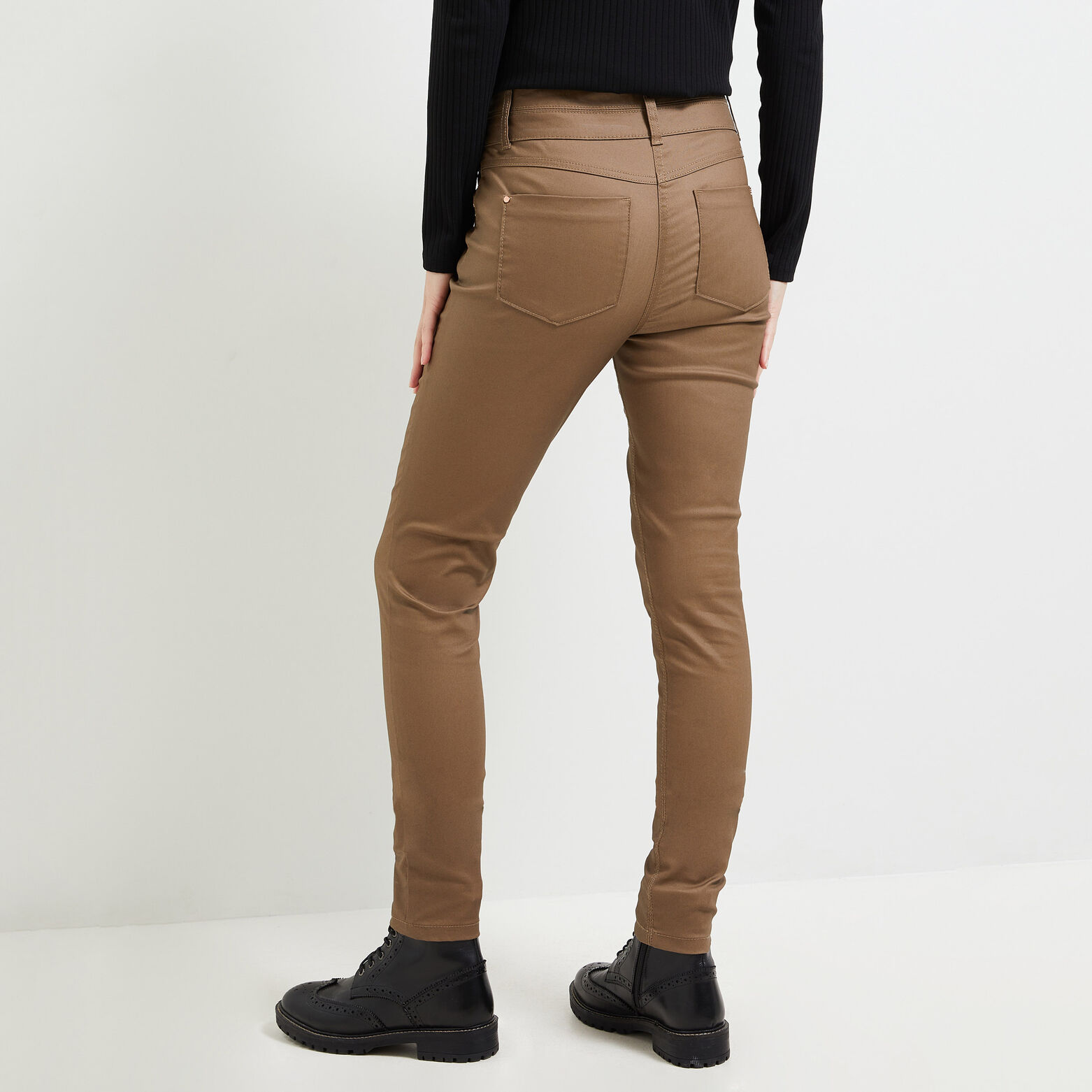 Jean slim taille haute MEMPHIS femme