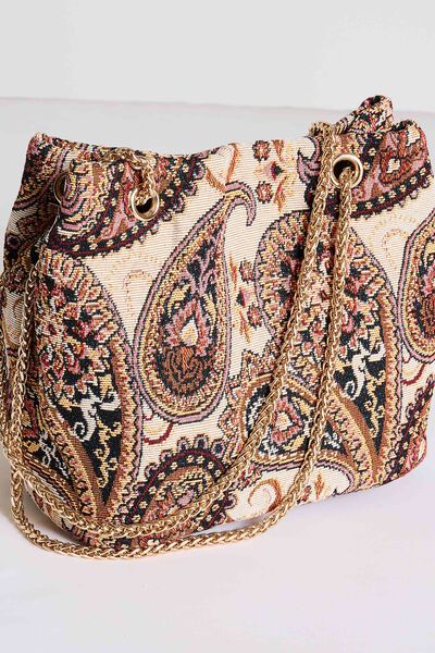 Sac jacquard femme