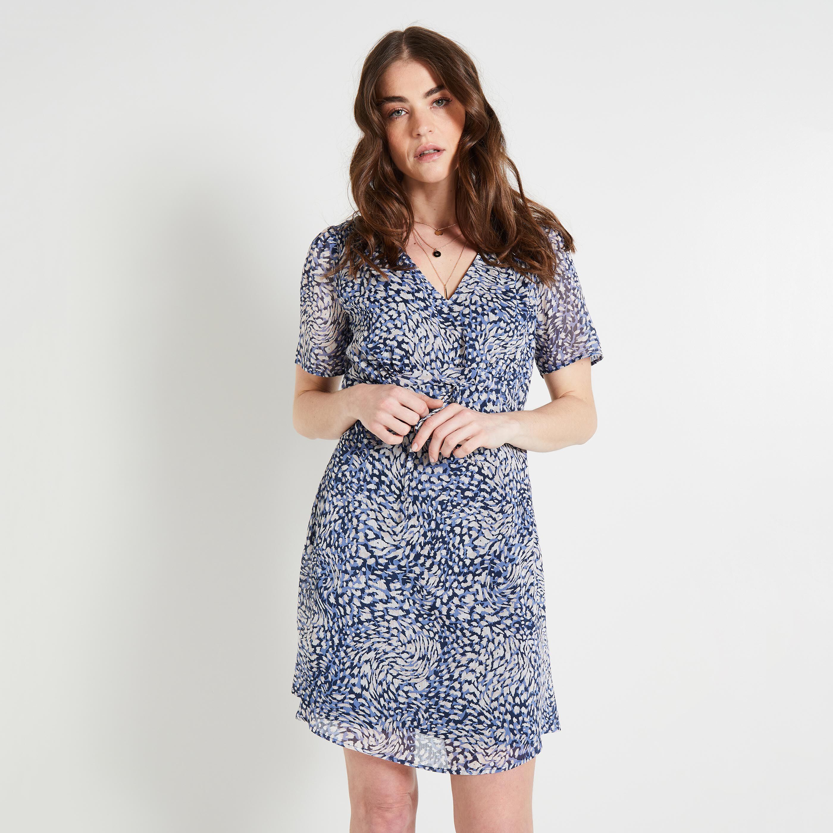 Robe imprim&eacute;e femme