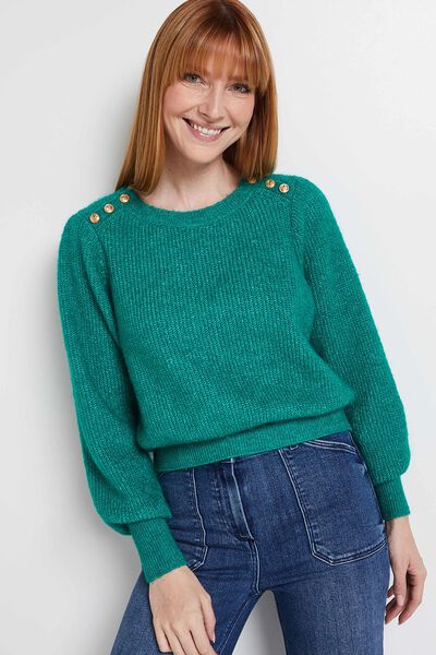 Pull col rond femme