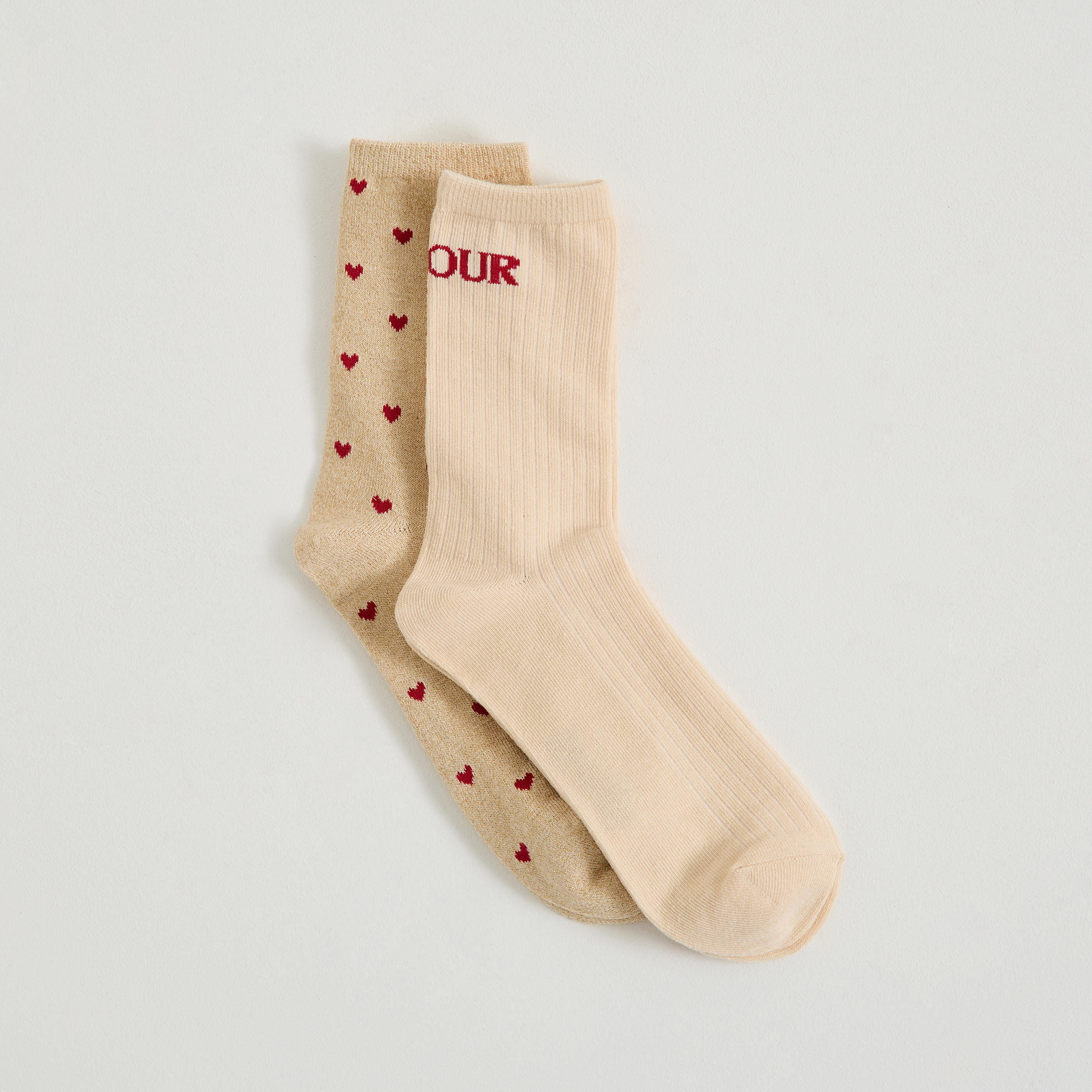 Lot de 2 paires de chaussettes