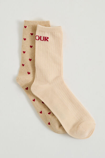 Lot de 2 paires de chaussettes