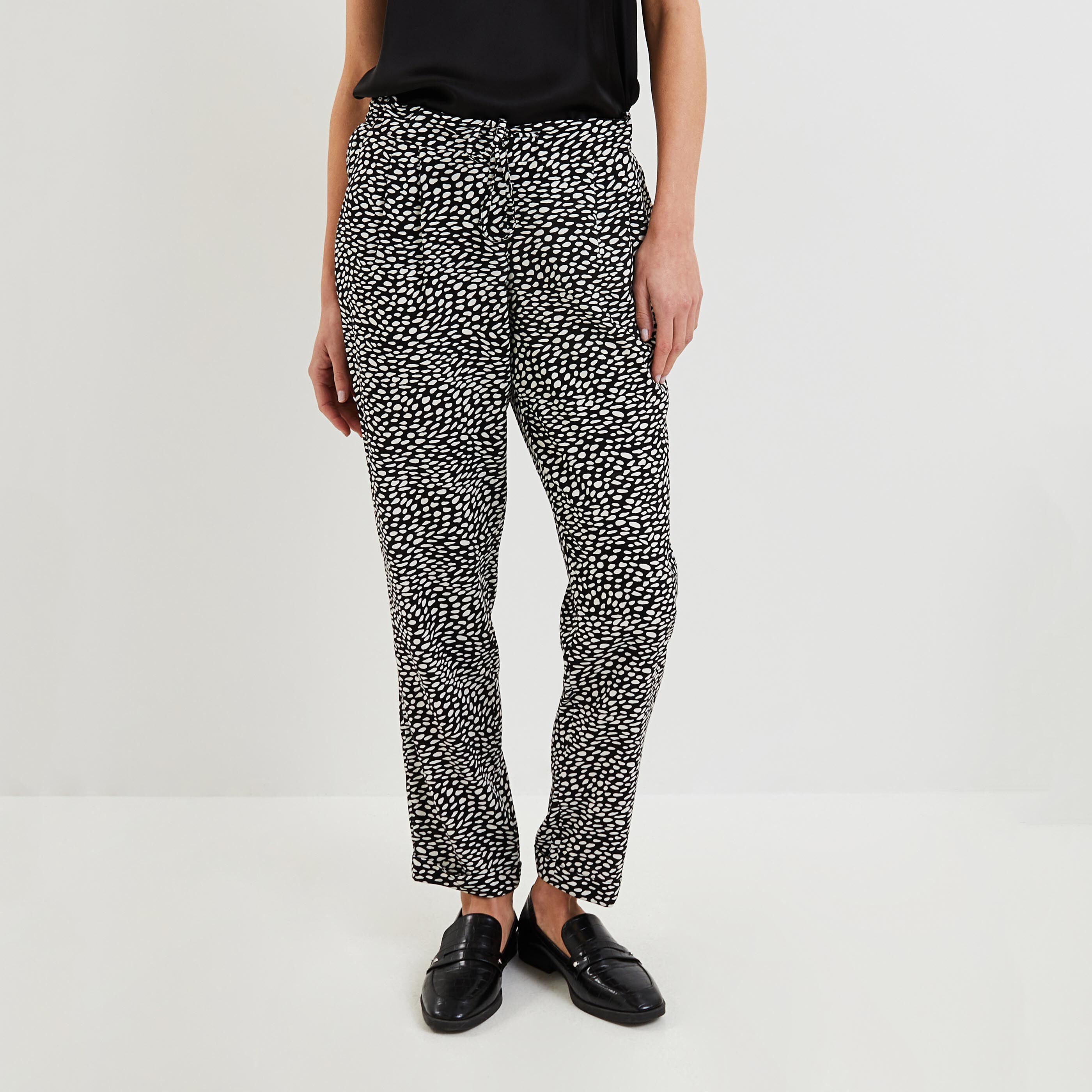 Pantalon fluide taille store 48