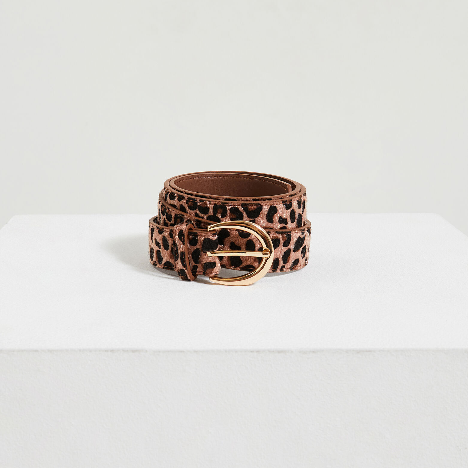 Ceinture léopard femme
