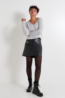 Jupe simili femme