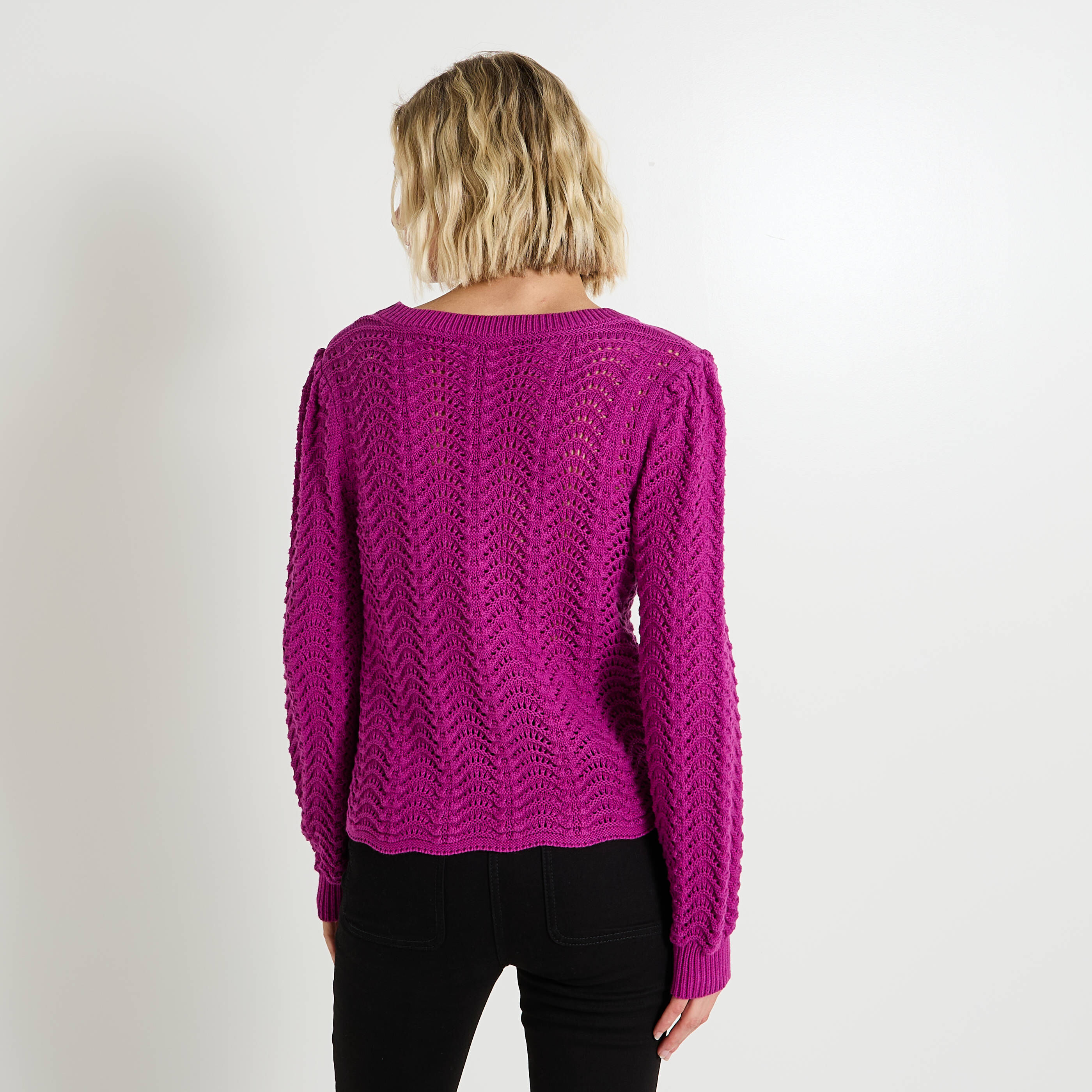 Pull manches longues femme