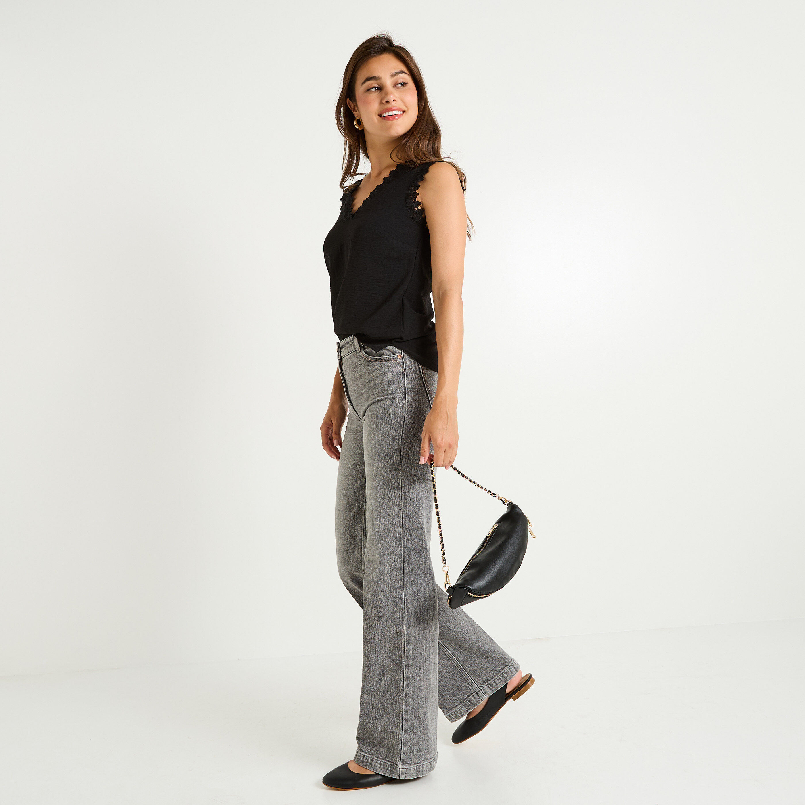 Blouse sans manches femme