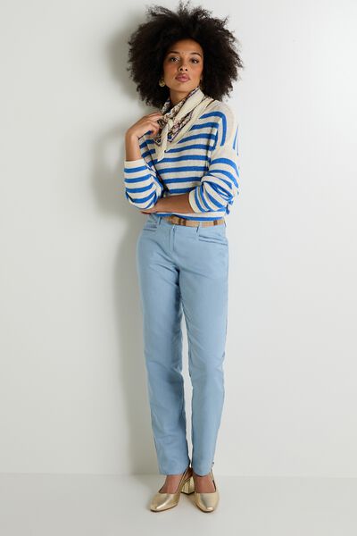 Pantalon chino femme
