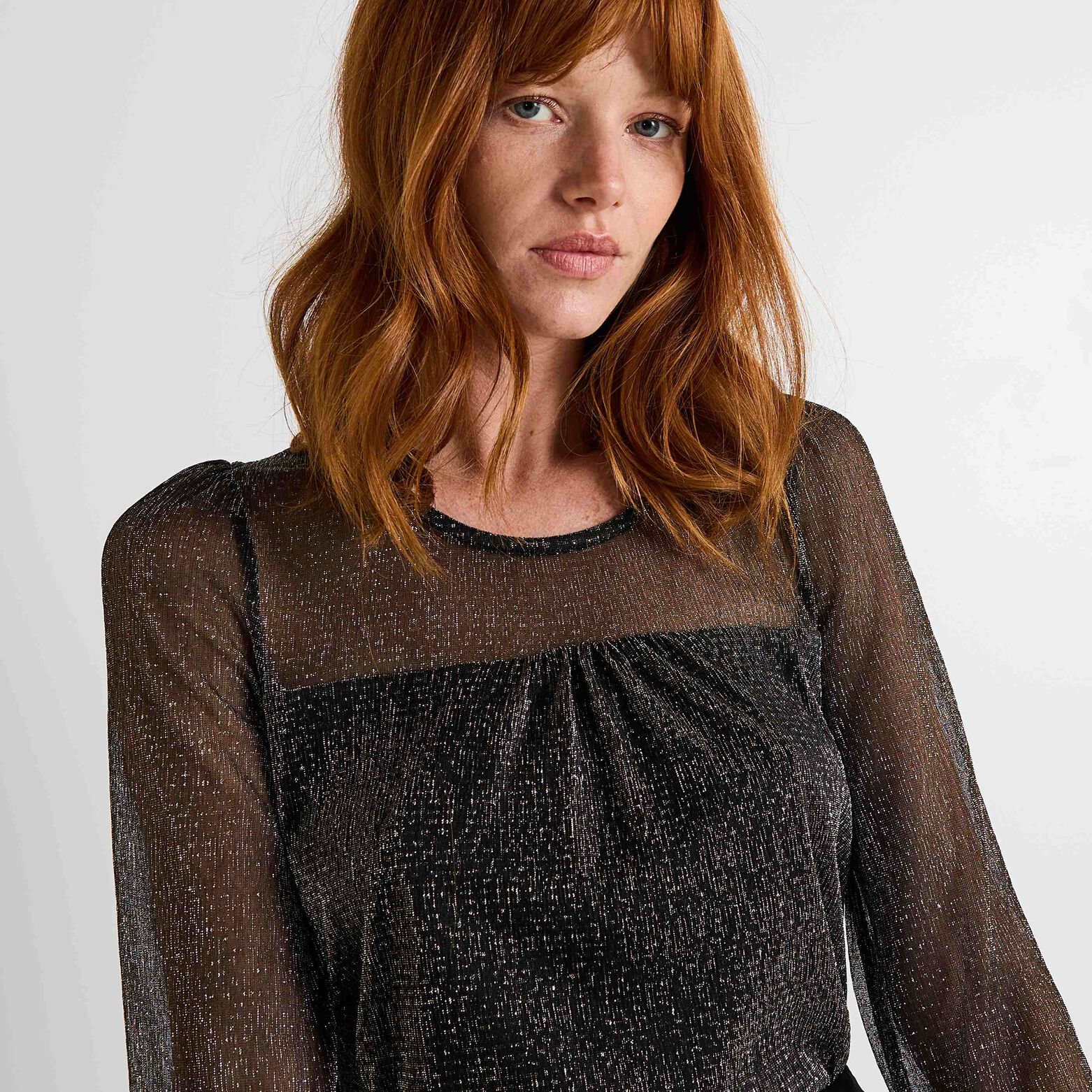 T-shirt col rond femme
