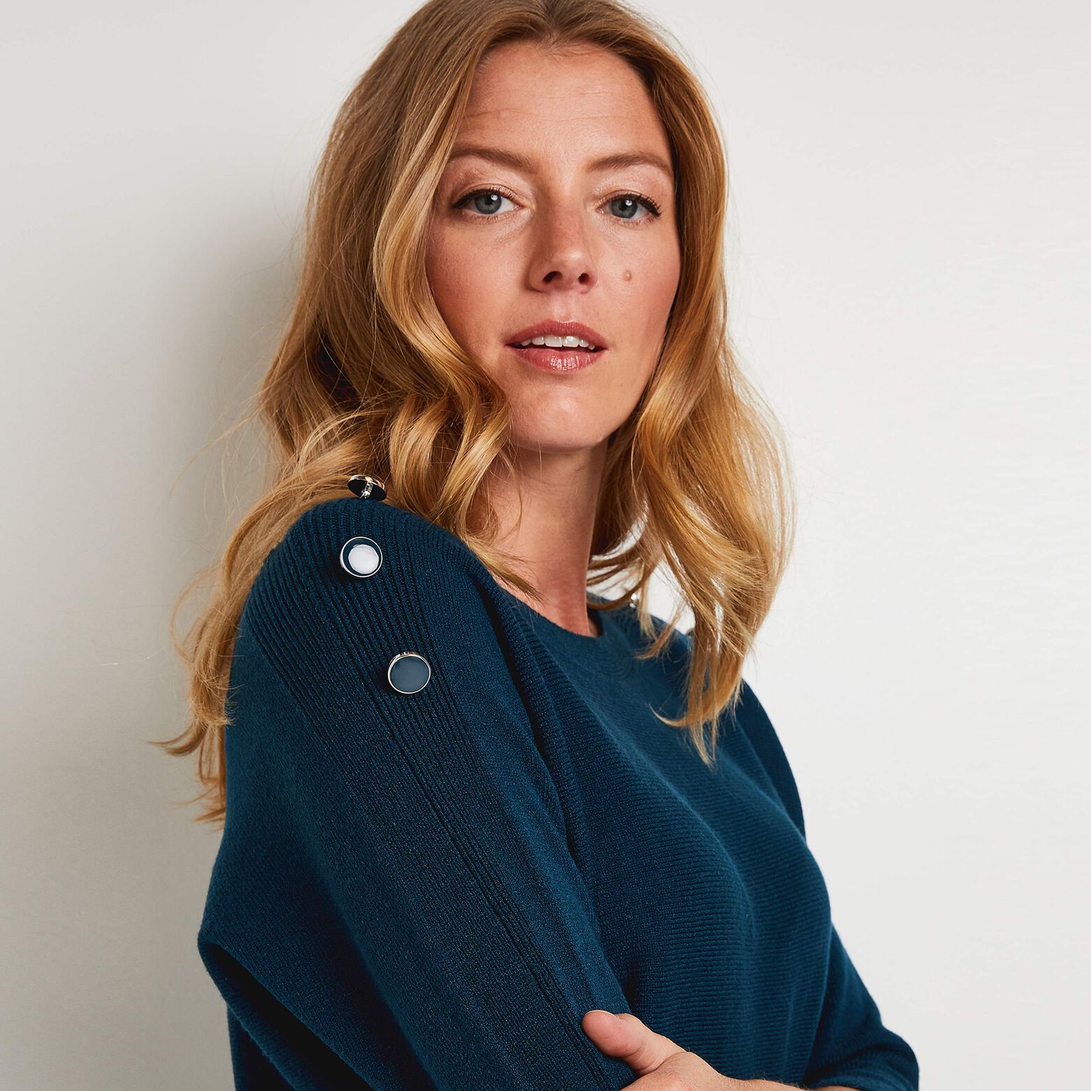 Pull manches 3/4 femme