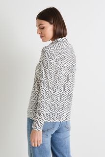 Chemisier imprimé femme