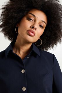 Veste col chemise femme