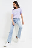 T-shirt col rond femme